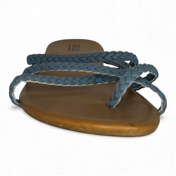 a.n.a. Strappy Braided Thong Sandals (8M) - Picture 2 of 12